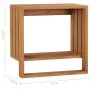 Solid teak wall towel rack 35x20x35 cm by vidaXL, Towel racks - Ref: Foro24-289073, Price: 39,78 €, Discount: %