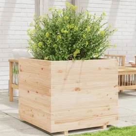 Jardinera madera maciza de pino 80x80x72 cm by vidaXL, Pots and planters - Ref: Foro24-3282624, Price: 242,82 €, Discount: %
