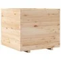 Jardinera madera maciza de pino 80x80x72 cm by vidaXL, Pots and planters - Ref: Foro24-3282624, Price: 243,32 €, Discount: %