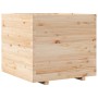 Massive Holz-Pflanzkübel aus Kiefer 80x80x72 cm von vidaXL, Töpfe und Pflanzgefäße - Ref: Foro24-3282624, Preis: 246,39 €, Ra...