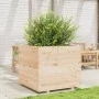 Jardinera madera maciza de pino 80x80x72 cm by vidaXL, Pots and planters - Ref: Foro24-3282624, Price: 243,32 €, Discount: %
