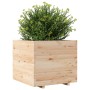 Massive Holz-Pflanzkübel aus Kiefer 80x80x72 cm von vidaXL, Töpfe und Pflanzgefäße - Ref: Foro24-3282624, Preis: 246,39 €, Ra...