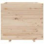 Jardinera madera maciza de pino 80x80x72 cm by vidaXL, Pots and planters - Ref: Foro24-3282624, Price: 243,32 €, Discount: %