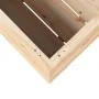 Jardinera madera maciza de pino 80x80x72 cm by vidaXL, Pots and planters - Ref: Foro24-3282624, Price: 243,32 €, Discount: %