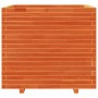 Jardinera madera maciza de pino marrón cera 80x80x72 cm by vidaXL, Pots and planters - Ref: Foro24-3282626, Price: 294,54 €, ...
