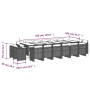Set comedor jardín y cojines 17 pzas ratán sintético gris claro by vidaXL, Garden sets - Ref: Foro24-3277834, Price: 1,00 €, ...