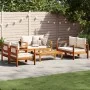 Set de sofás de jardín con cojines 5 pzas madera maciza acacia by vidaXL, Garden sets - Ref: Foro24-3214840, Price: 720,87 €,...