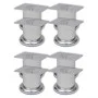 Sofa legs 8 units round chrome 60 mm by vidaXL, Chair and sofa supports - Ref: Foro24-3051485, Price: 14,80 €, Discount: %