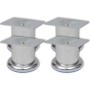Sofa legs 8 units round chrome 60 mm by vidaXL, Chair and sofa supports - Ref: Foro24-3051485, Price: 15,05 €, Discount: %