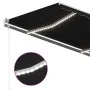 Manual retractable awning with anthracite gray LED light 4.5x3 m by vidaXL, Awnings - Ref: Foro24-3069964, Price: 479,86 €, D...
