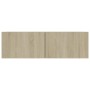 TV-Schrank aus eichenfarbenem Sperrholz, 100 x 30 x 30 cm von vidaXL, TV-Möbel - Ref: Foro24-801484, Preis: 46,46 €, Rabatt: %
