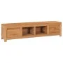 TV-Schrank aus massivem Teakholz, 135 x 30 x 35 cm von vidaXL, TV-Möbel - Ref: Foro24-288901, Preis: 198,43 €, Rabatt: %