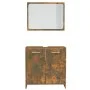 Smoked oak plywood bathroom furniture set by vidaXL, Bathroom furniture - Ref: Foro24-815528, Price: 62,96 €, Discount: %