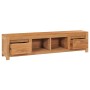 TV-Schrank aus massivem Teakholz, 135 x 30 x 35 cm von vidaXL, TV-Möbel - Ref: Foro24-288901, Preis: 187,21 €, Rabatt: %