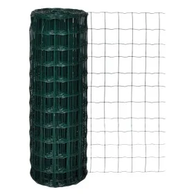 Euro Green Steel Fence 10x1.7 m by vidaXL, fence panels - Ref: Foro24-142403, Price: 221,19 €, Discount: %