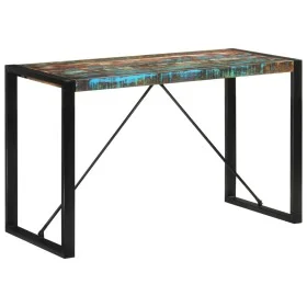 Recycled solid wood dining table 120x55x76 cm by vidaXL, Kitchen and dining tables - Ref: Foro24-351692, Price: 127,55 €, Dis...
