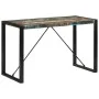 Recycled solid wood dining table 120x55x76 cm by vidaXL, Kitchen and dining tables - Ref: Foro24-351692, Price: 127,27 €, Dis...