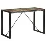 Recycled solid wood dining table 120x55x76 cm by vidaXL, Kitchen and dining tables - Ref: Foro24-351692, Price: 127,27 €, Dis...