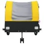 Schwarz-gelber Fahrradanhänger aus Eisen, 45 kg von vidaXL, Fahrradanhänger - Ref: Foro24-94155, Preis: 99,83 €, Rabatt: %