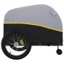 Schwarz-gelber Fahrradanhänger aus Eisen, 45 kg von vidaXL, Fahrradanhänger - Ref: Foro24-94155, Preis: 99,83 €, Rabatt: %