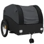 Remolque para bicicleta hierro negro 45 kg de vidaXL, Remolques para bicicletas - Ref: Foro24-94157, Precio: 101,70 €, Descue...