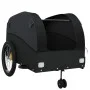 Remolque para bicicleta hierro negro 45 kg de vidaXL, Remolques para bicicletas - Ref: Foro24-94157, Precio: 101,70 €, Descue...