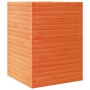 Solid wax brown pine wood planter 50x50x68.5 cm by vidaXL, Pots and planters - Ref: Foro24-3282466, Price: 173,51 €, Discount: %