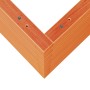 Solid wax brown pine wood planter 50x50x68.5 cm by vidaXL, Pots and planters - Ref: Foro24-3282466, Price: 173,51 €, Discount: %
