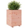Jardinera madera maciza de abeto Douglas 50x50x72,5 cm de vidaXL, Maceteros y jardineras - Ref: Foro24-3282577, Precio: 165,5...
