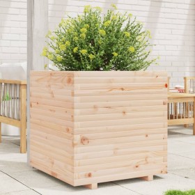 Solid pine wood planter 70x70x72 cm by vidaXL, Pots and planters - Ref: Foro24-3282619, Price: 215,30 €, Discount: %