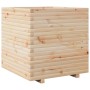 Pflanzgefäß aus massivem Kiefernholz, 70 x 70 x 72 cm von vidaXL, Töpfe und Pflanzgefäße - Ref: Foro24-3282619, Preis: 215,30...