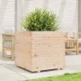 Solid pine wood planter 70x70x72 cm by vidaXL, Pots and planters - Ref: Foro24-3282619, Price: 212,31 €, Discount: %
