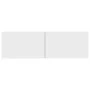 Mueble para TV pared madera contrachapada blanco 100x30x30 cm by vidaXL, TV Furniture - Ref: Foro24-801481, Price: 61,82 €, D...