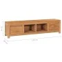 TV-Schrank aus massivem Teakholz, 135 x 30 x 35 cm von vidaXL, TV-Möbel - Ref: Foro24-288901, Preis: 198,43 €, Rabatt: %
