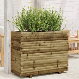 Impregnated pine wood planter 90x40x72 cm by vidaXL, Pots and planters - Ref: Foro24-3282638, Price: 215,54 €, Discount: %
