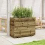 Impregnated pine wood planter 90x40x72 cm by vidaXL, Pots and planters - Ref: Foro24-3282638, Price: 212,55 €, Discount: %