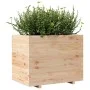 Solid pine wood planter 90x60x72 cm by vidaXL, Pots and planters - Ref: Foro24-3282644, Price: 232,09 €, Discount: %