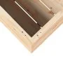 Jardinera madera maciza de pino 90x60x72 cm de vidaXL, Maceteros y jardineras - Ref: Foro24-3282644, Precio: 232,05 €, Descue...