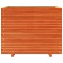 Solid wax brown pine wood planter 90x60x72 cm by vidaXL, Pots and planters - Ref: Foro24-3282646, Price: 281,59 €, Discount: %