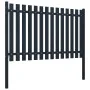 Panel de valla acero recubrimiento polvo antracita 174,5x125 cm de vidaXL, Paneles de vallas - Ref: Foro24-146472, Precio: 19...