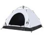 3 person camping tent opaque fabric quick opening white by vidaXL, tents - Ref: Foro24-4004168, Price: 86,27 €, Discount: %