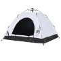 3-Personen-Campingzelt aus blickdichtem Stoff, schnell zu öffnen, weiß von vidaXL, Zelte - Ref: Foro24-4004168, Preis: 82,85 ...