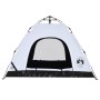 3-Personen-Campingzelt aus blickdichtem Stoff, schnell zu öffnen, weiß von vidaXL, Zelte - Ref: Foro24-4004168, Preis: 82,85 ...