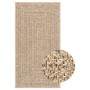 Alfombra ZIZUR apariencia de yute interior exterior 100x200 cm de vidaXL, Alfombras - Ref: Foro24-4006153, Precio: 90,39 €, D...