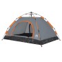 Schnell zu öffnendes 2-Personen-Campingzelt in Grau und Orange von vidaXL, Zelte - Ref: Foro24-4004163, Preis: 51,50 €, Rabat...