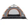Schnell zu öffnendes 2-Personen-Campingzelt in Grau und Orange von vidaXL, Zelte - Ref: Foro24-4004163, Preis: 58,54 €, Rabat...