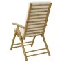 Klappbare Bistrostühle mit Kissen 2 Stück cremeweißer Bambus von vidaXL, Gartenstühle - Ref: Foro24-365875, Preis: 213,18 €, ...