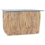 Couchtisch mit massiver Teakholz-Glasplatte 66x66x40 cm von vidaXL, Couchtisch - Ref: Foro24-288814, Preis: 167,09 €, Rabatt: %
