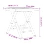 Klappbarer Gartentisch aus Bambus 45x45x45 cm von vidaXL, Gartentische - Ref: Foro24-365877, Preis: 47,57 €, Rabatt: %