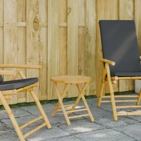 Folding bamboo garden table Ø45x45 cm by vidaXL, Garden tables - Ref: Foro24-365880, Price: 50,05 €, Discount: %
